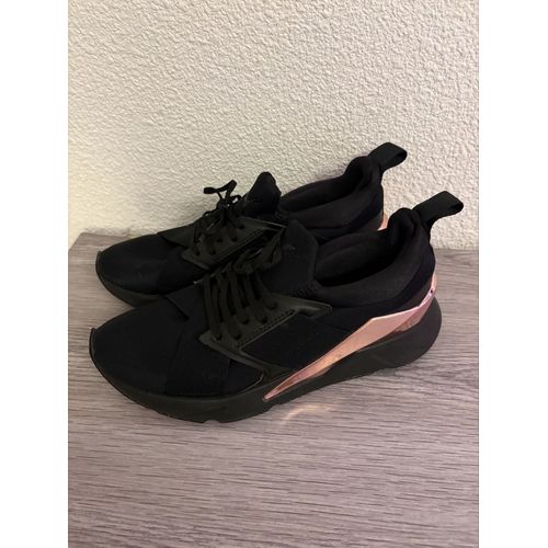 Chaussures Basket Puma Muse X5 Noir Femme