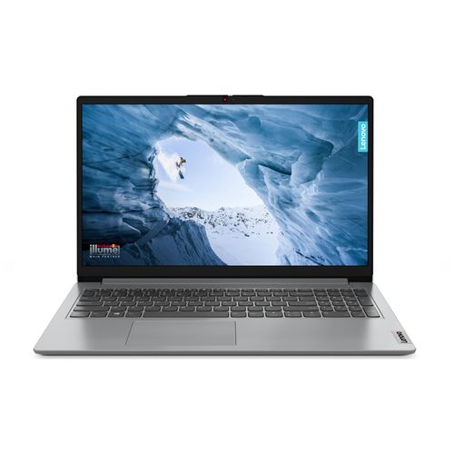 Lenovo IdeaPad 1 15IJL7 Intel Pentium Silver N6000 Ordinateur portable 15.6" Full HD 4 Go DDR4-SDRAM 128 Go eMMC Wi-Fi 6 (802.11ax) Windows 11 Home in S mode Français Gris