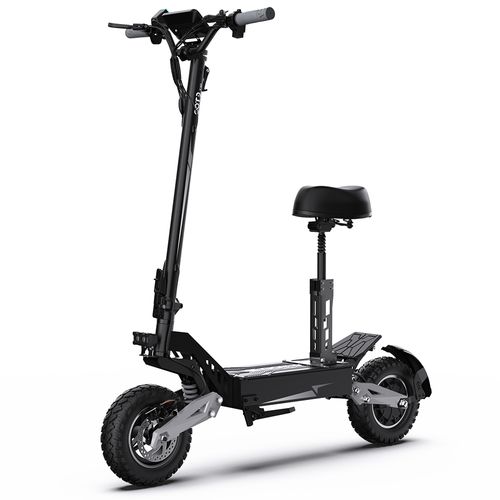 Trottinette Électrique Pliable Avec Siège Ootd T10, Moteur 900 W, Vitesse Maximale 50 Km/H, Pour Adultes, Batterie 48 V 13,5 Ah, Autonomie Maximale 45 Km, Charge Maximale 120 Kg