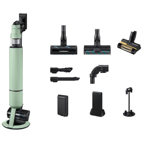 Samsung VS90F40DEM Aspirateur-balai 2 en 1 Batterie Sec HEPA Sans sac 0,5 L 1050 W Couleur menthe