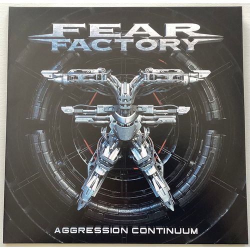 Fear Factory - Aggression Continuum - 2 Lp - 2021 - Ocean Blue / White Marbled - 300ex - German Press