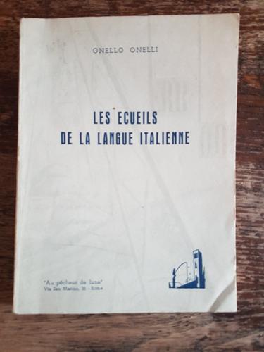 Les Ecueils De La Langue Italienne