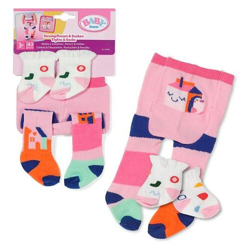 BABY born Tights & Socks 2 assorted 43cm Collant pour poupée