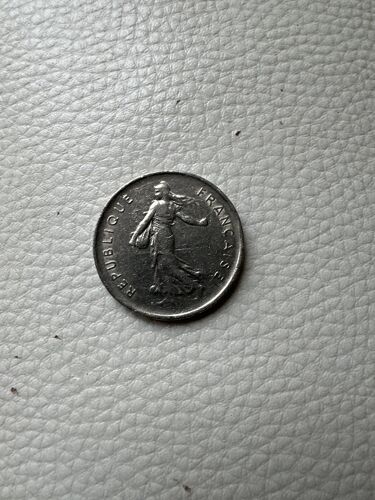 Pièce De Cinq Francs De 1971