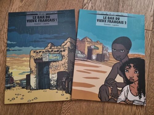 Lot Complet Diptyque Le Bar Du Vieux Français Stassen Lapierre Dupuis Horizons 2003 Bd Roman Graphique Brochés Femme Maroc Migrations Afrique
