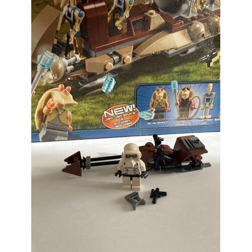 Lego Stars Wars Impérial Scoot Trooper +spiderbike