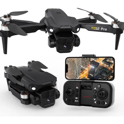 Mini Drone Avec Caméra 4k,Td12pro Drones À Moteur Sans Balais Pour Débutants,Résistance Au Vent De Niveau 3,Réglage De La Vitesse,C