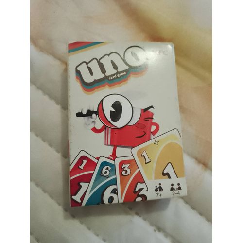 Jeu De Cartes Coloré Uno Mattel.