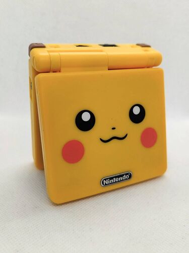 Gameboy Advance SP GBA - Custom Pokémon édition Pikachu