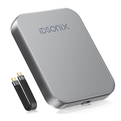 iDsonix Model MC20 - Magnetic portable SSD de 1To - 20GBps - USB-C - Dimension 80x62x12mm