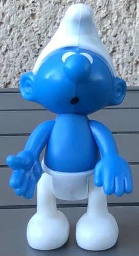 Figurine Schtroumpf Avec Une Etoile Sur Le Bonnet Mcdonald'S 2002, Bd, Bande Dessinée, Peyo, Smurf