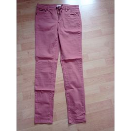Jean Slim "Cache Cache" Vieux Rose T.38