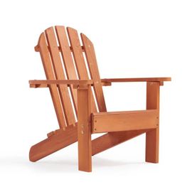 Chaise Enfant En Bois Ginger Home Adirondack, Fauteuil De Jardin Relax, Bois De Cèdre Massif, Extérieur Et Intérieur, 50x49.5x62 Cm