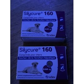 Comprimé Silycure 160 Comprimé Pour Chiens  Soutien De La Fonction Hépatique De 8-64 Kg