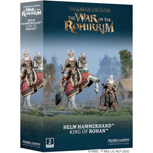 Lotr : Middle Earth Strategy Battle Game - Helm Hammerhand , King Of Rohan 30-100