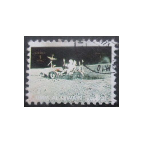 Umm Al Qiwain Engin Spatial Oblitéré Petit Format