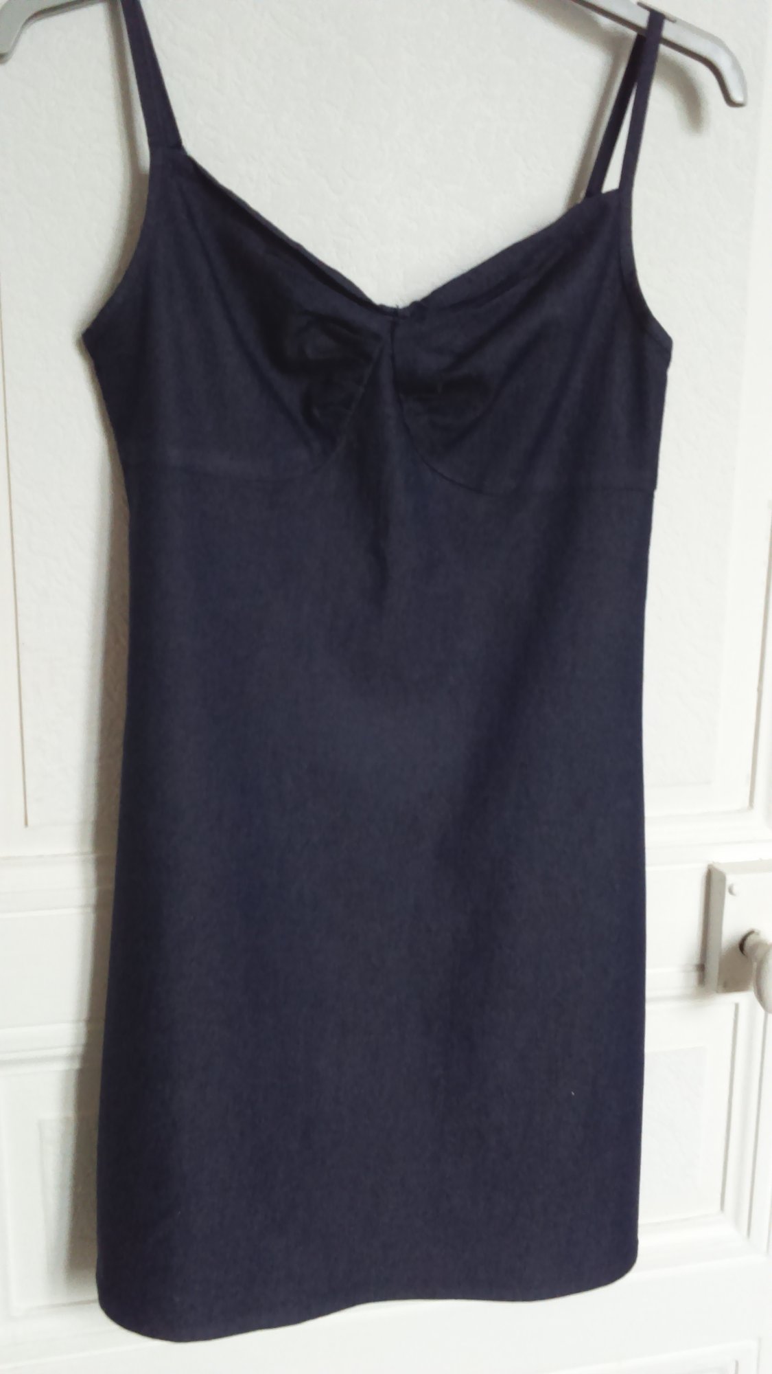 Élégante Robe Courte En Jean Moulante Et Stretch Sexy Taille 38/40 Idée Cadeau