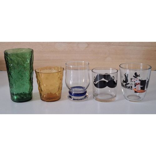 Lot De 5 Verres À Eau Différents