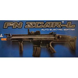 Réplique Fn-Scar L Autoelectric Softair, Viseur Point Rouge Et Billes