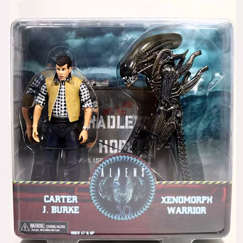 Figurines Neca Aliens Hadleys Hope Carter J. Burke Xenomorph Warrior 7 Pouces Collection