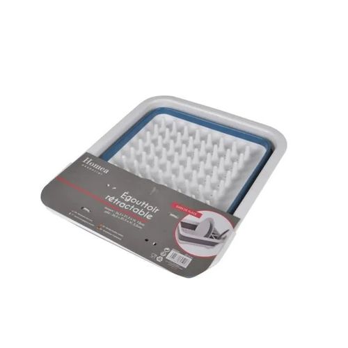 Egouttoir À Vaisselle Pliant Bleu Paon