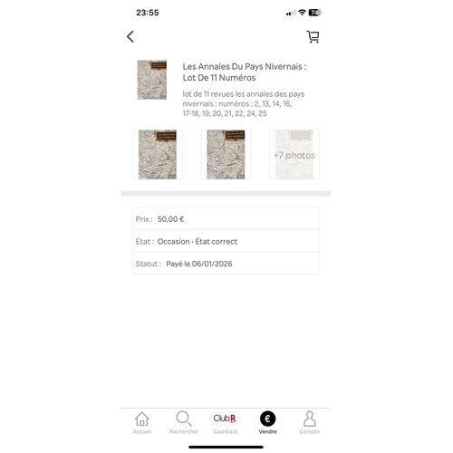 Annales Des Pays Nivernais : Lot De 8 Numéros 13,14,16,19,20,22,24,25