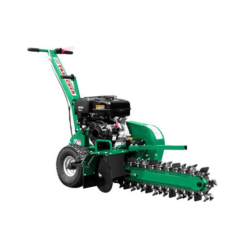 Varan Motors - TRENCHER Trancheuse de sol essence 15cv 420cc pour tranchées de 10cm sur 20-60cm de profondeur