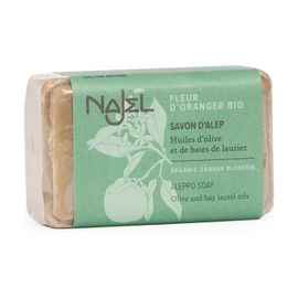 Najel - Savon D'alep À La Fleur D'oranger Bio 100 G 