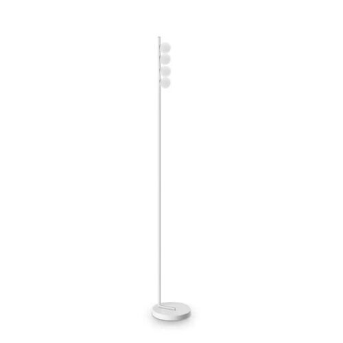 Ideal Lux Ping Pong Lampadaire Multi-Bras 4 Lumières Blanc 1000lm 3000k