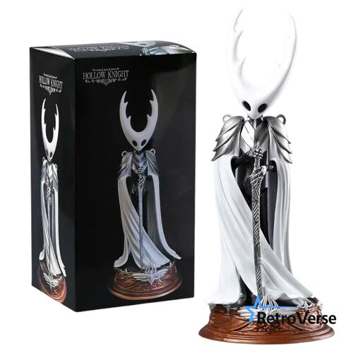 Figurine Hollow Knight Chevalier Statue Jeu Vidéo Collection Qualité 28 Cm
