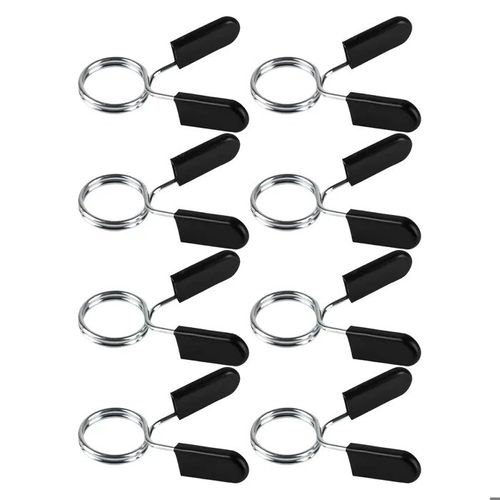 L Ressort Pour Haltères 8pcs 25 Mm De Diamètre Avec Poignée Boucle Barre D'haltère Clip Papillon Pinces À Ressort Pour Haltères