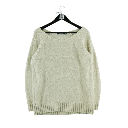 Reconditionné - Pull Femme Beige - Taille L - Femme - Beige