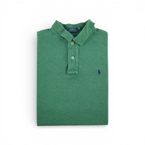 Reconditionné - Polo Manches Courtes Homme Vert - Taille L - Homme - Vert
