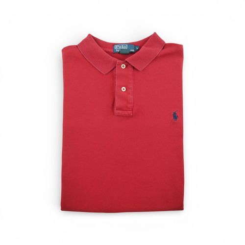 Reconditionné - Polo Manches Courtes Homme - Taille L - Homme - Rouge