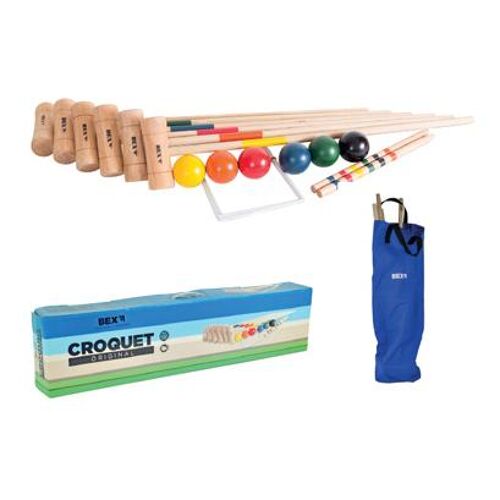 Bex Sport 512-010 Équipement De Croquet Kit D'équipement De Croquet