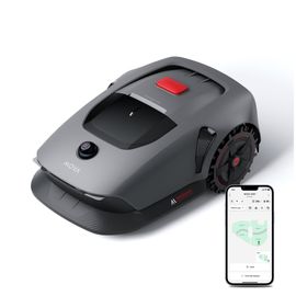 MOVA M1000 Tondeuse à gazon robot Batterie Noir, Gris et Rouge