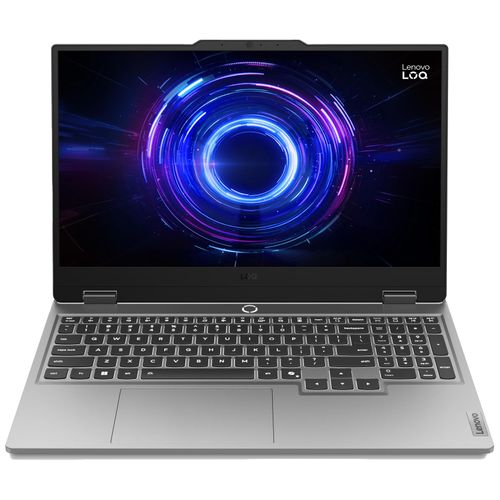 Lenovo LOQ 15IRX10 Intel Core i7 i7-13650HX Ordinateur portable 15.6" Full HD 16 Go DDR5-SDRAM 512 Go SSD NVIDIA GeForce RTX 5060 Wi-Fi 6 (802.11ax) Windows 11 Home Français Gris