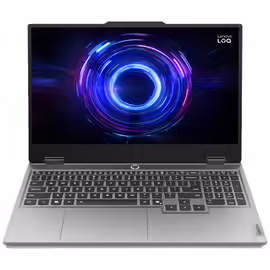 Lenovo LOQ 15IRX10 Intel Core i5 i5-13450HX Ordinateur portable 15.6" Full HD 16 Go DDR5-SDRAM 512 Go SSD NVIDIA GeForce RTX 5060 Wi-Fi 6 (802.11ax) Français Gris