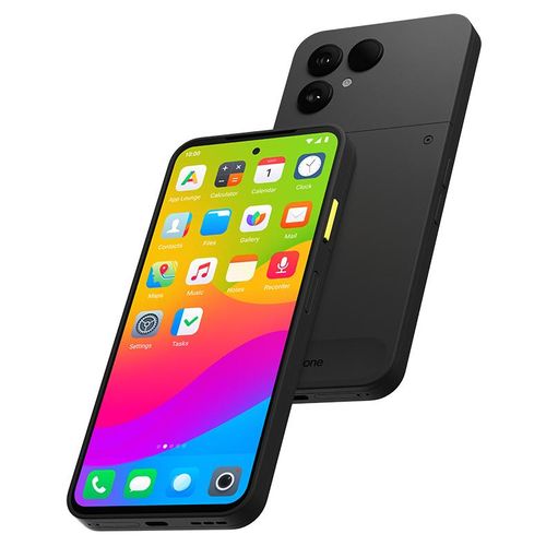 Fairphone The (Gen 6) 6.31" Double SIM Android 15 5G USB Type-C 8 Go 256 Go 4415 mAh Noir