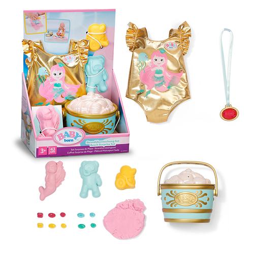 BABY born Beach Surprise Set 43cm Ensemble de plage pour poupées