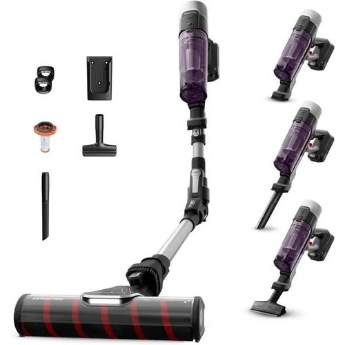 Aspirateur balai sans fil - ROWENTA - X-Force Flex 9.60 - 100 AW - Autonomie 45 min - Ultra léger