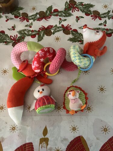 Spirale D’Activité Bébé Poussette Transat Happy Monkey 