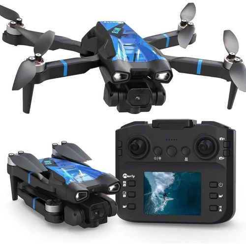 M18lcd Mini Drone 4k Avec Caméra Télécommande Lcd Pliable Rechargeable
