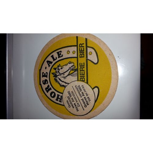 Ancien Sous-Bock Bière Horse-Ale 1982