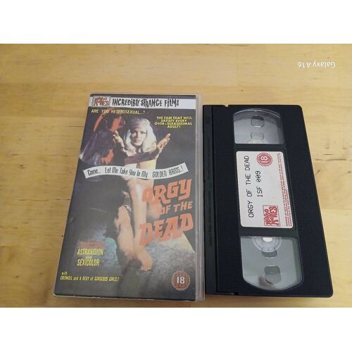 Cassette Video Vhs Orgy Of The Dead