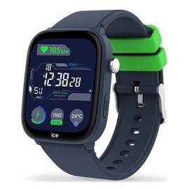 Ice-Watch ICE SMART Junior 3.0 - Polyamide (PA+) - Montre connectée avec bracelet - silicone - bleu - taille du poignet : jusque 195 mm - affichage 1.75" - Bluetooth - 160 g - bleu