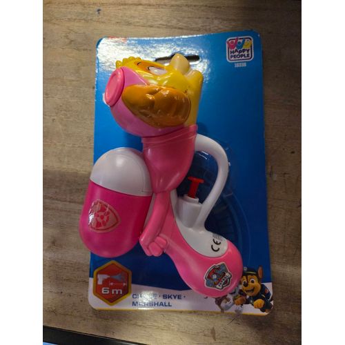 Pat’ Patrouille – Pistolet À Eau Skye – Jouet Enfant 6 Mois+ – Rose – Happy People Pokefantasyy
