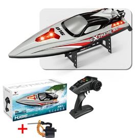 Hxjrc Hj816 Pro Rtr 55km/H 2.4g Brushless Rc Boat High Speed Net Ship Capsized Reset Led Light Speedboat Étanche Électrique Racing Véhicules Modèles Lacs Piscines Télécommande Jouets-Générique