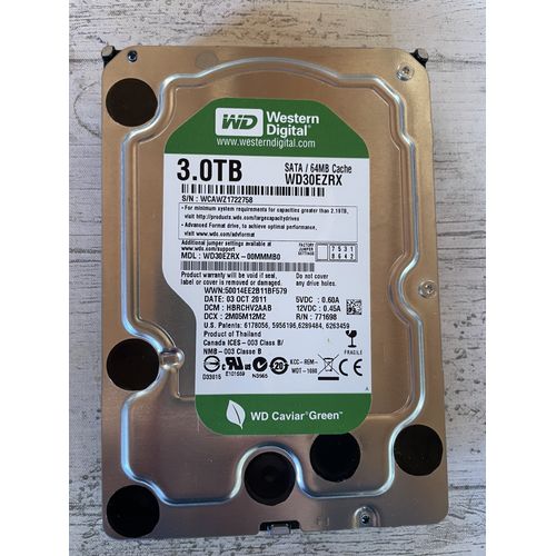 Disque dur Western Digital Caviar Green - 3 To