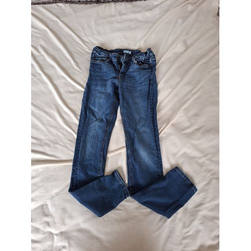 Jeans Garçon Skinny, Bleu, Taille 14 Ans, Marque Kiabi